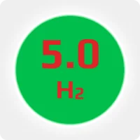 Водород (H2) марка В 5.0 (99,999%) в баллоне 40л 150бар, соединение   W21,6x1/14'' LH (DIN 1)